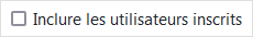 Sauvegarde, inclure les utilisateurs