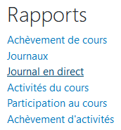 Journal en direct