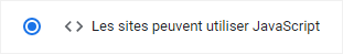 Google Chrome, javascript