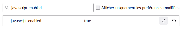 Firefox, javascript.enabled, true
