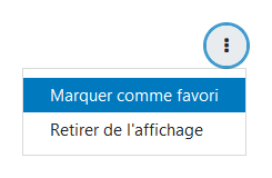 Marquer comme favori