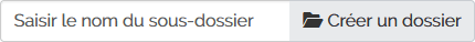 Créer un sous-dossier